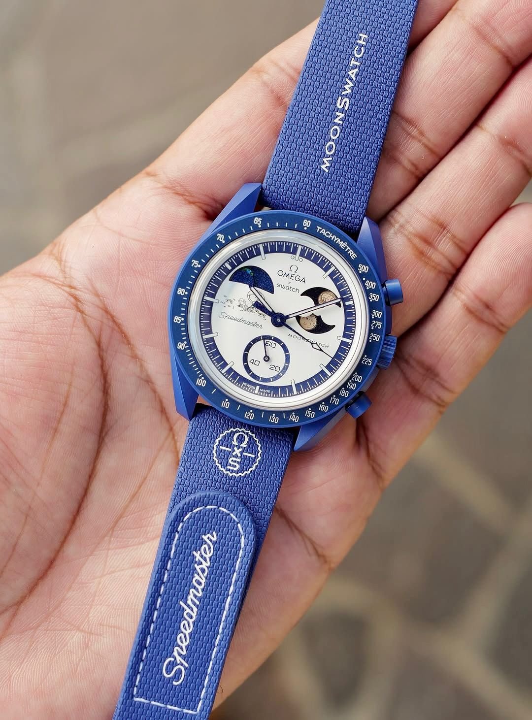 Buy Ome_gaa Swatch MoonSwatch Super Blue - Image 5