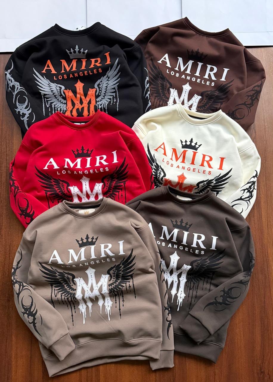 First Copy AMIRI Premium Fleece Boxy Fit - Image 2