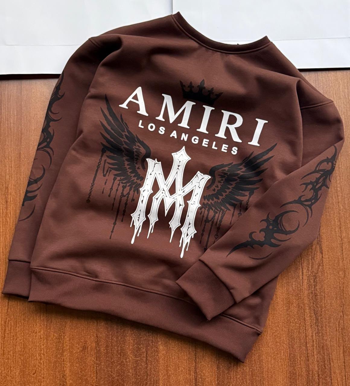 First Copy AMIRI Premium Fleece Boxy Fit - Image 3
