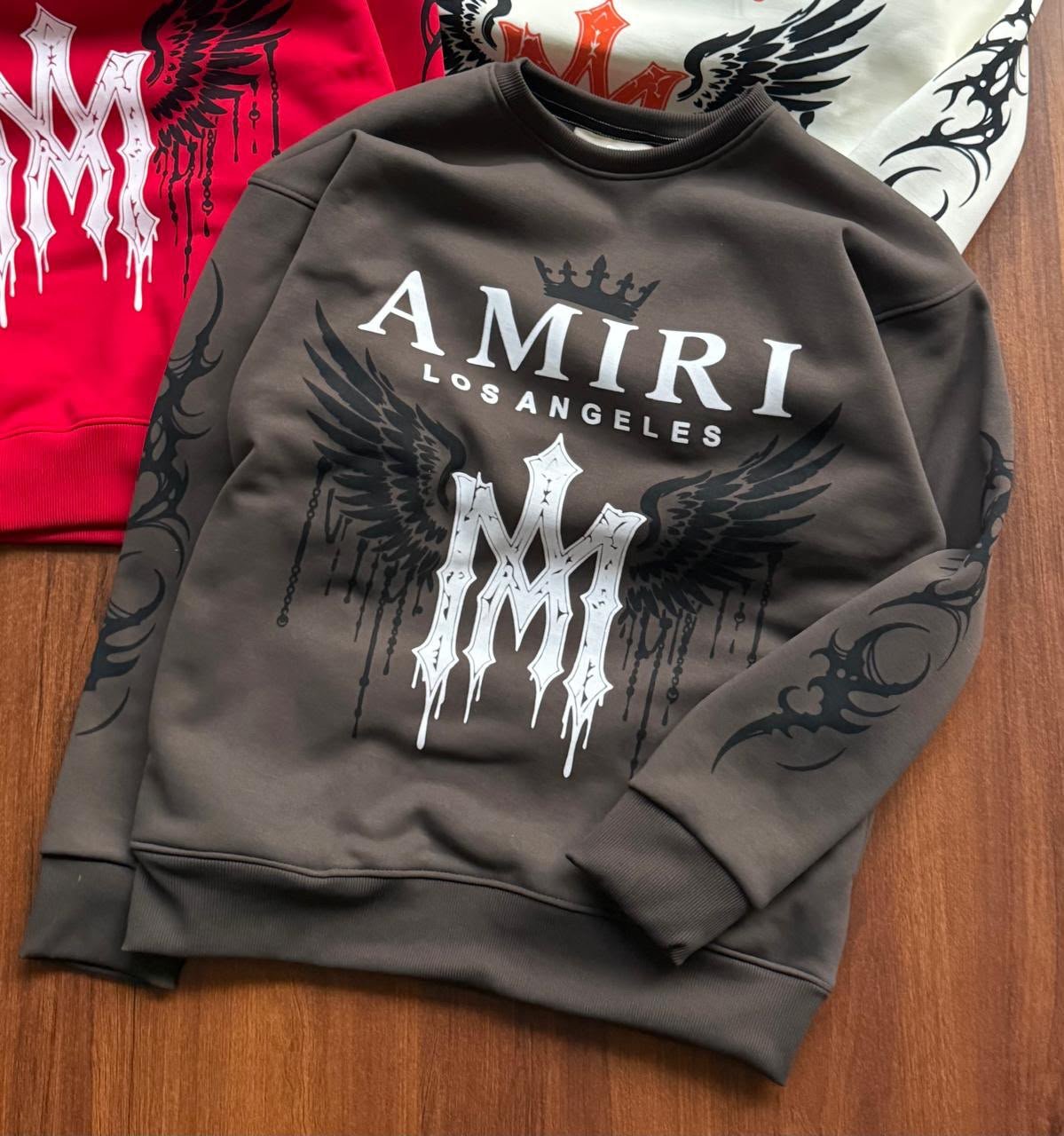 First Copy AMIRI Premium Fleece Boxy Fit - Image 5
