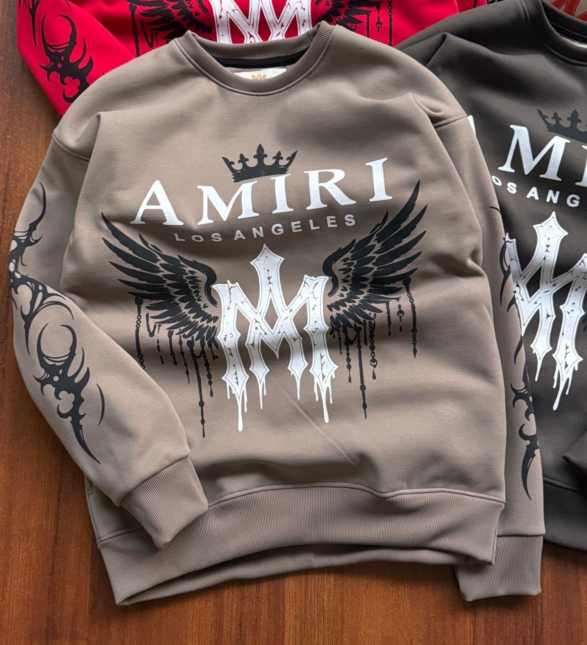 First Copy AMIRI Premium Fleece Boxy Fit - Image 6