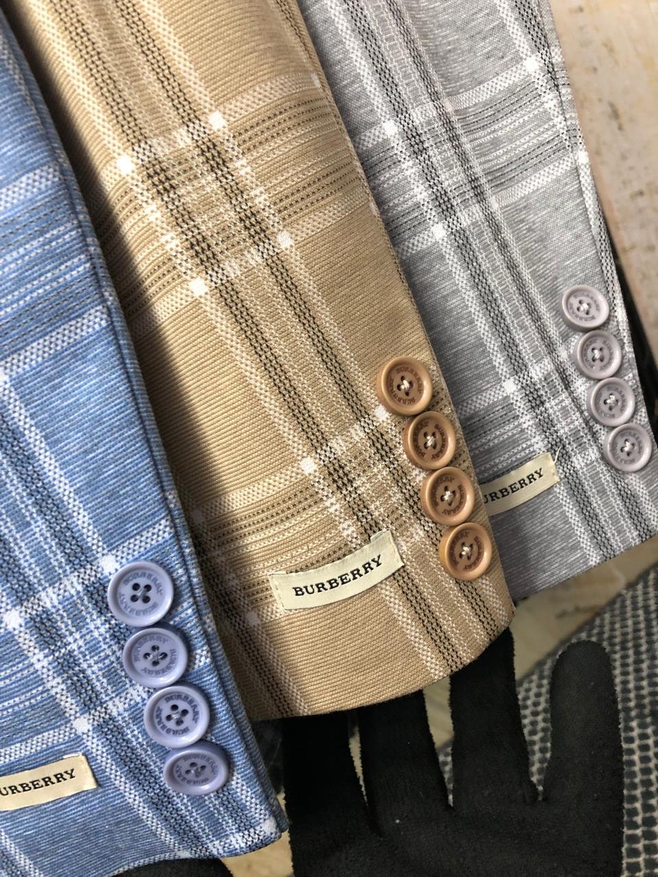 First Copy Burberry Fabric Blazers for Men - Image 9