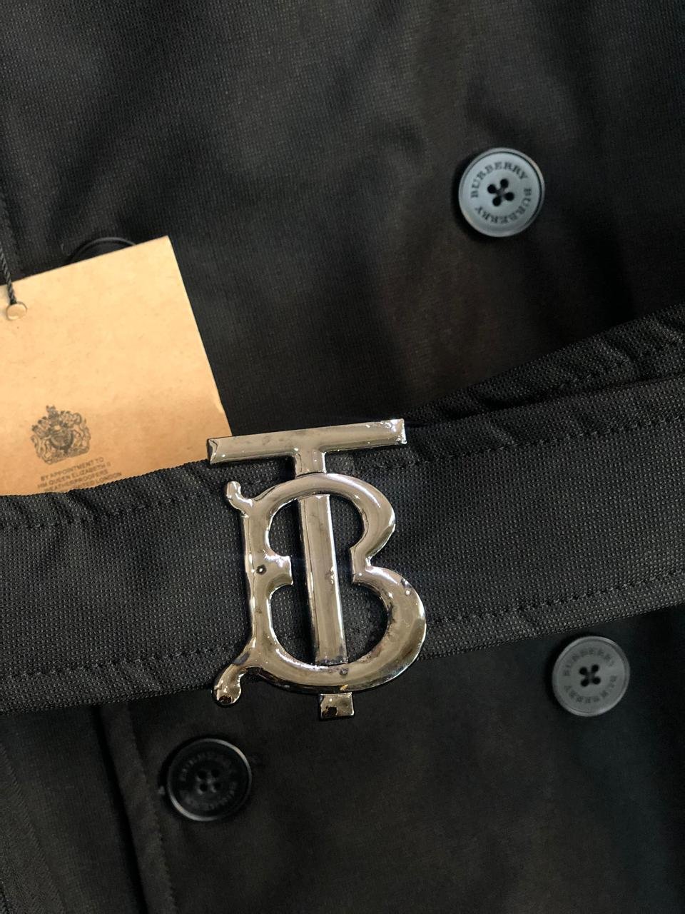 First Copy Burberry Imported Padded Overcoat - Image 10