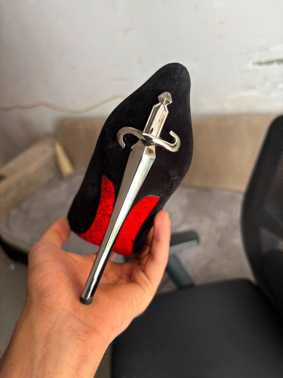 First Copy Cesare Paciotti Lady Blade Heels - Image 3