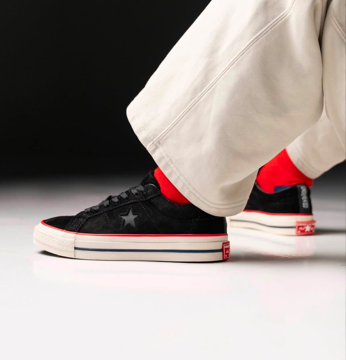 First Copy Converse One Pro Black Red - Image 9