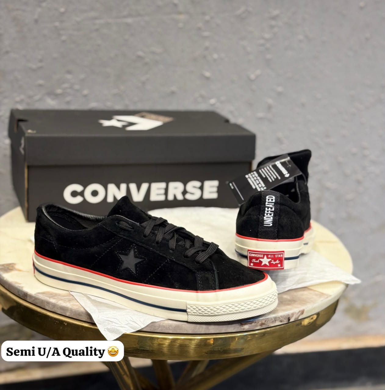 First Copy Converse One Pro Black Red - Image 2
