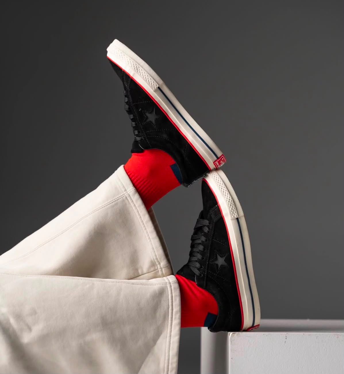 First Copy Converse One Pro Black Red - Image 5