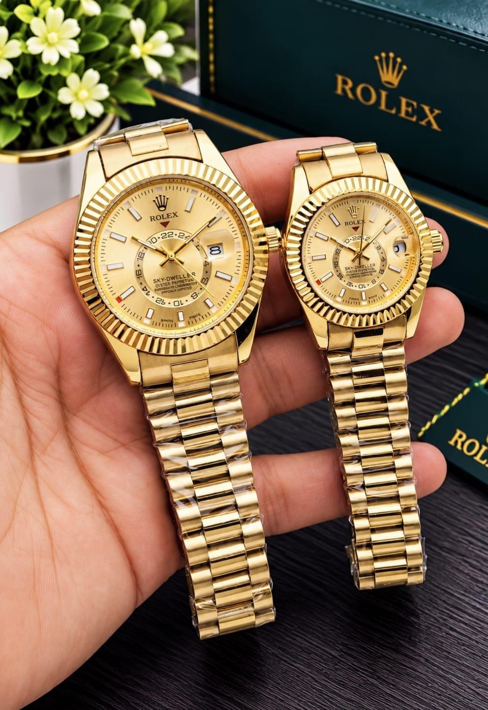 First Copy Rolex Couple Watches Premium - Image 2