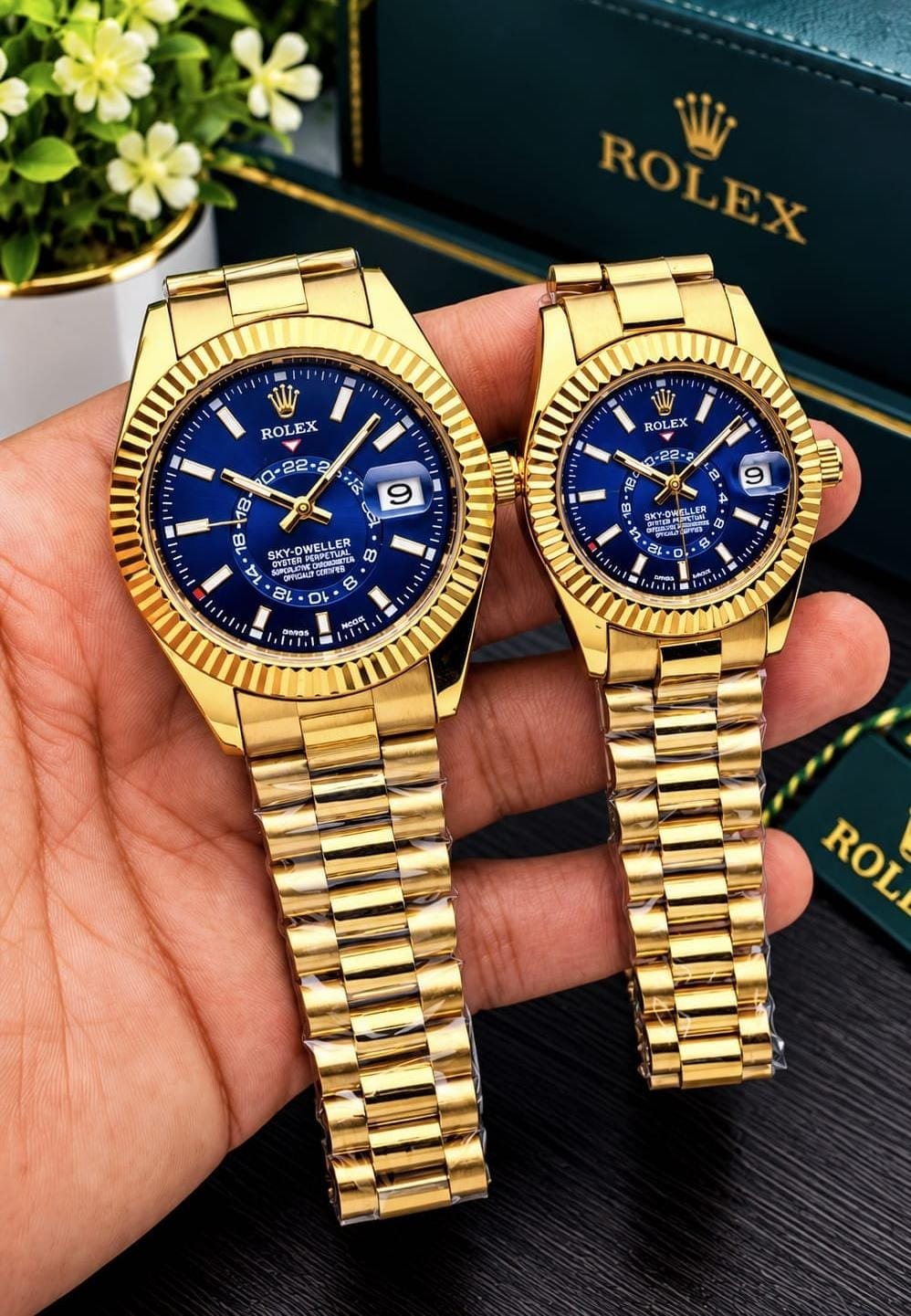 First Copy Rolex Couple Watches Premium - Image 3