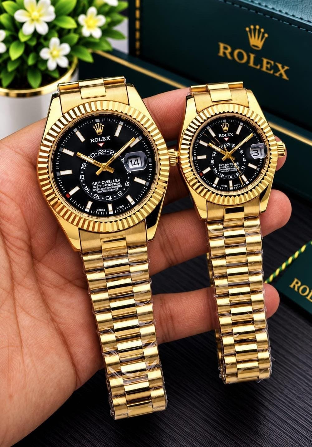 First Copy Rolex Couple Watches Premium - Image 4