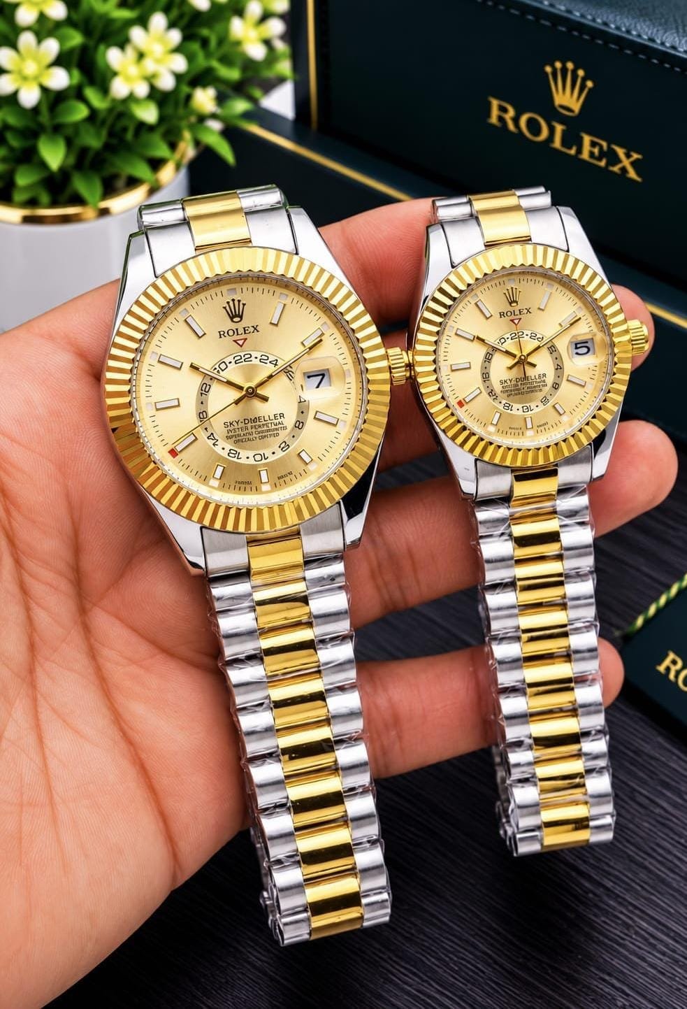 First Copy Rolex Couple Watches Premium - Image 5