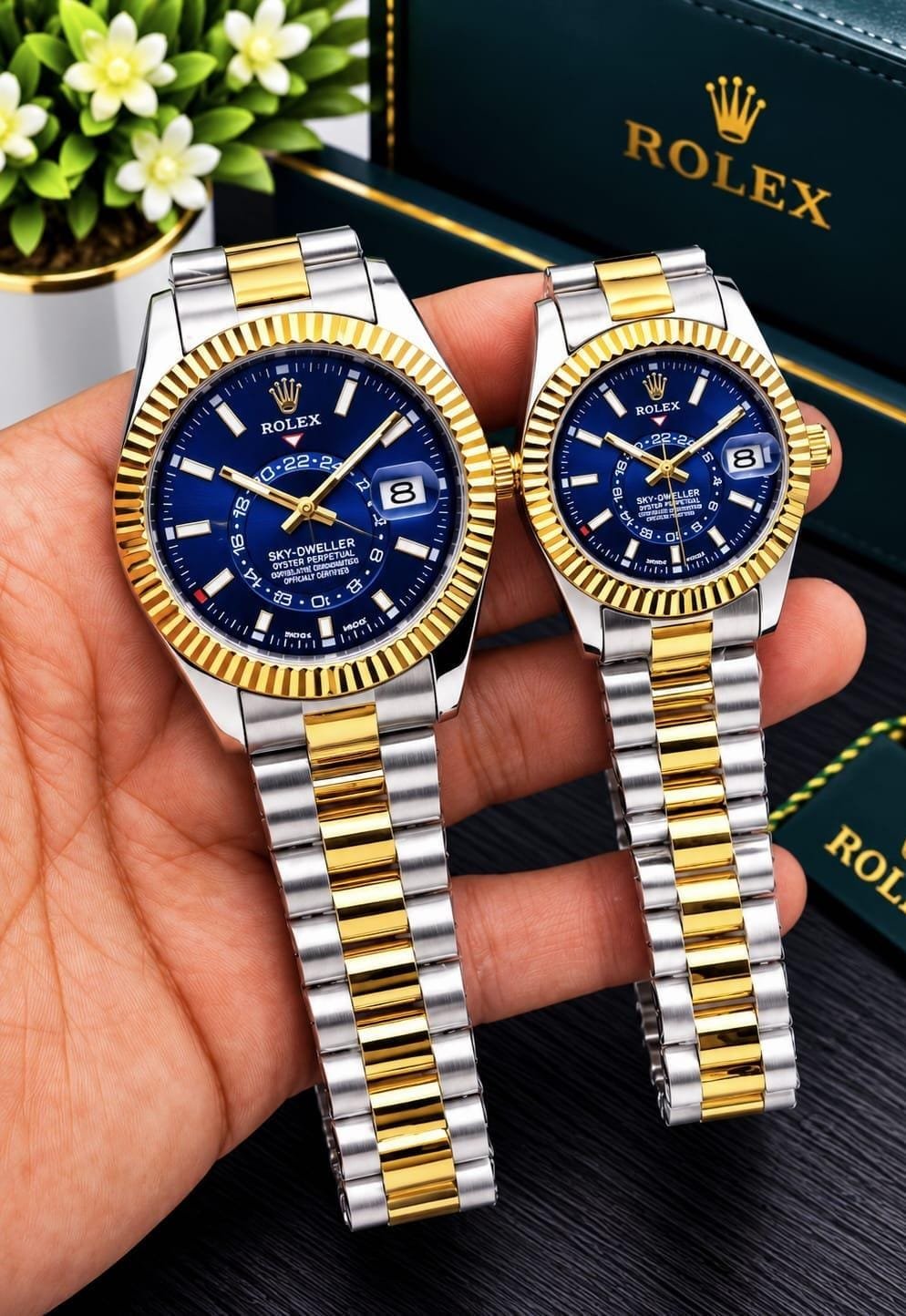 First Copy Rolex Couple Watches Premium - Image 6