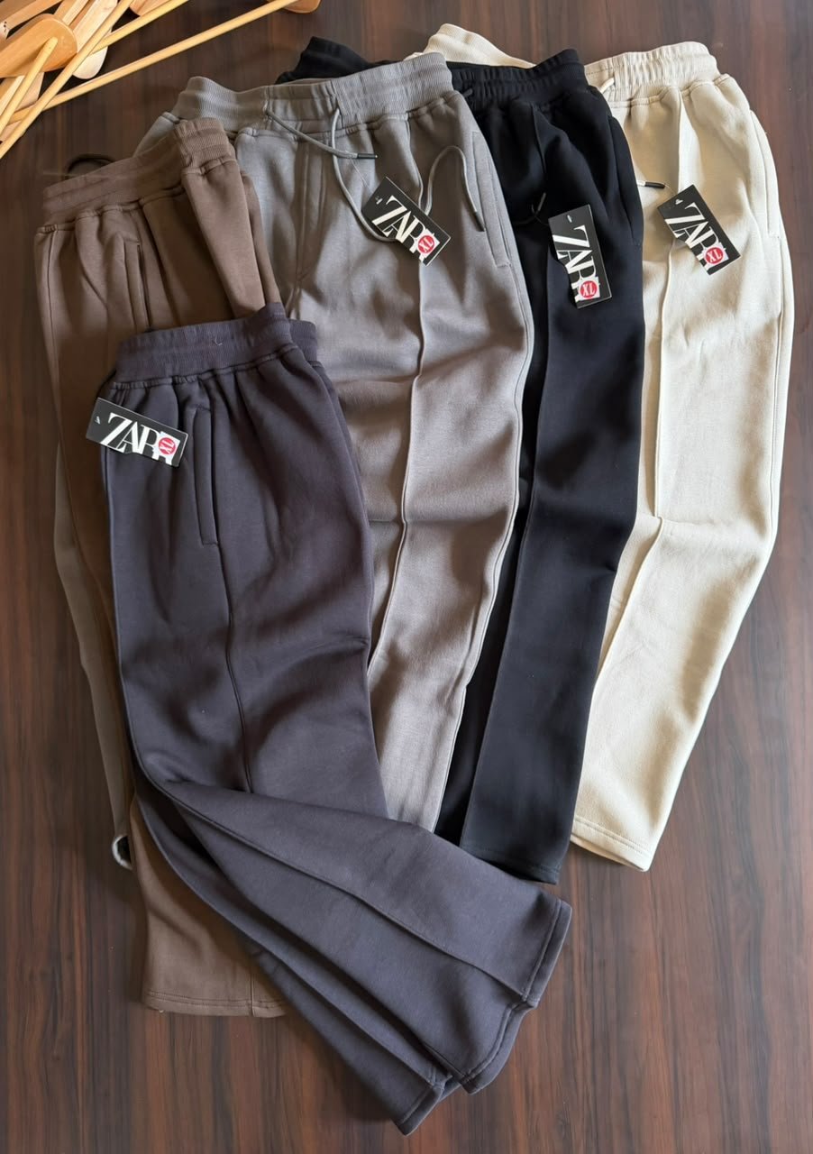 First Copy Zara Style 3-Thread Cotton Fleece Lower - Image 3
