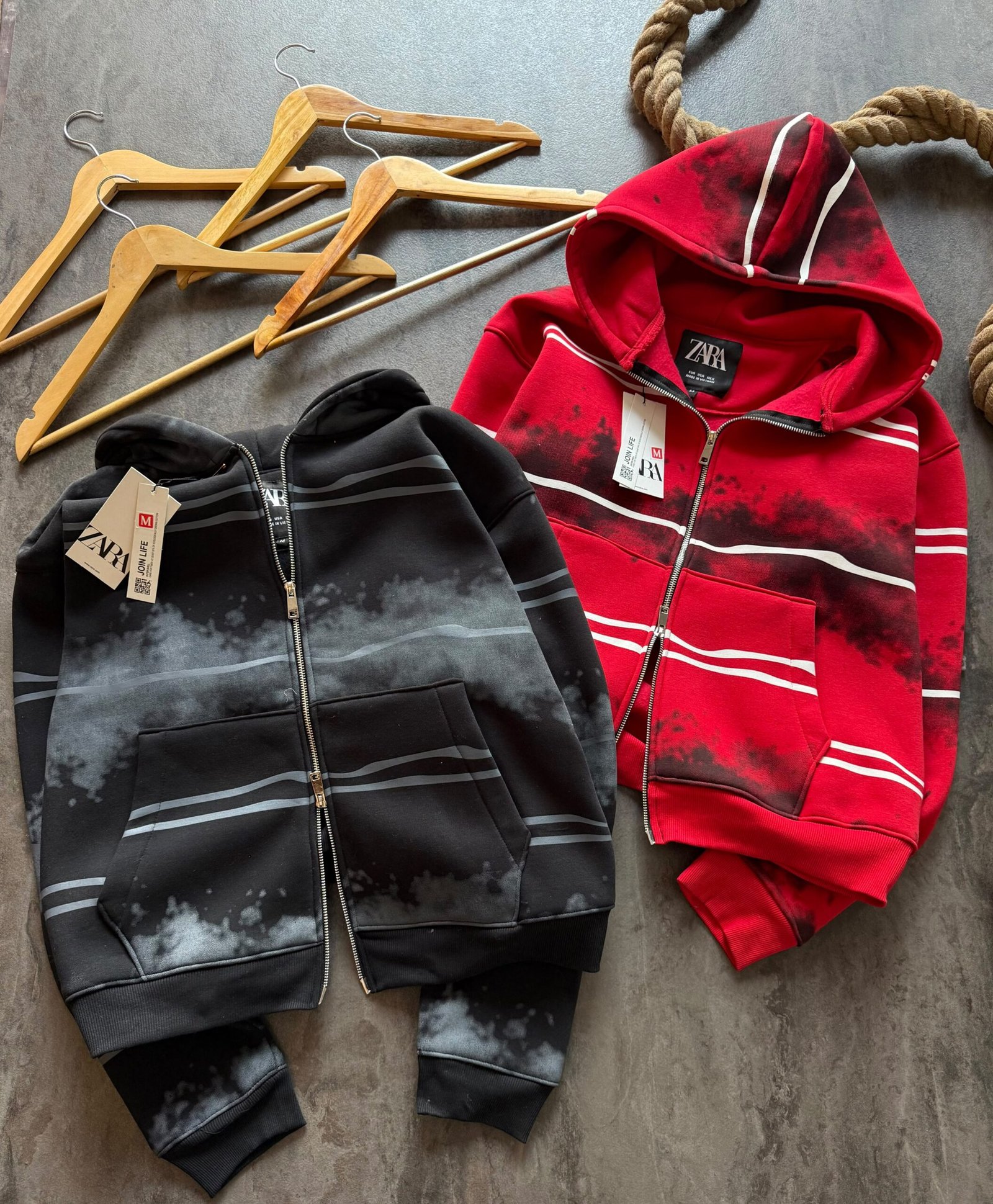 First Copy Zara Style Cotton Fleece Hoodie - Image 7